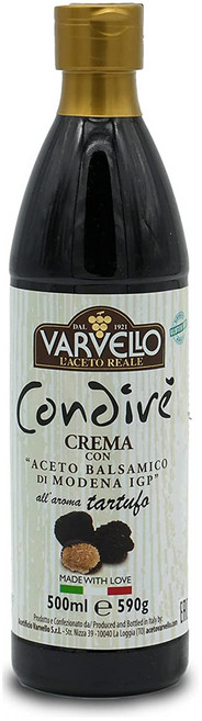 Varvello 발베로 모데나 트러플 발사믹 식초 글레이즈 소스 드레싱 500mL