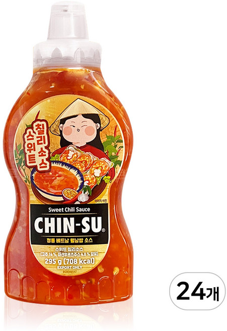친수 스위트 칠리소스, 295g, 24개