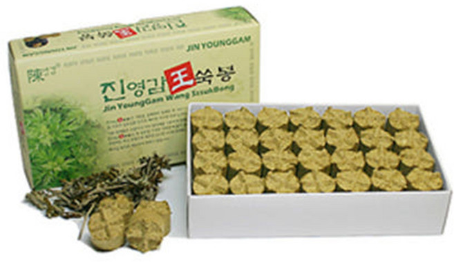 진영감 왕쑥봉 쑥뜸 쑥봉 56개입 20박스