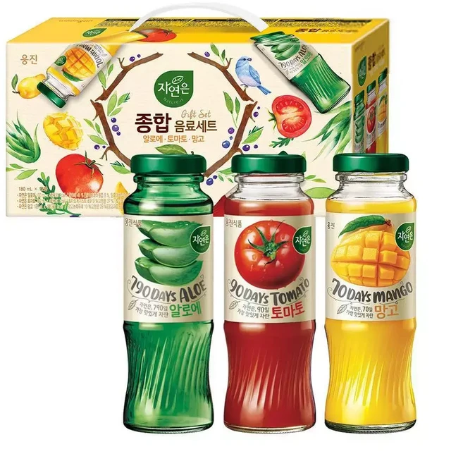 자연은 종합음료세트 180ml 36병