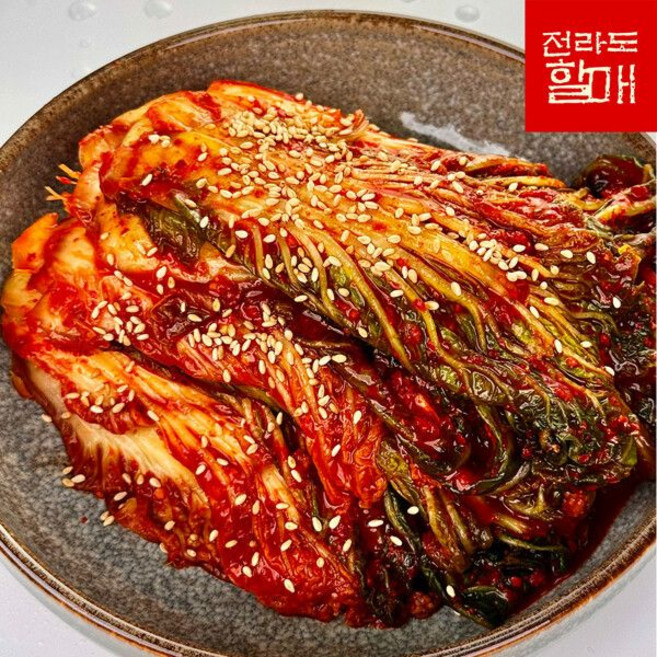 전라도식 국내산 원재료로 만든 봄동 겉절이 2kg -