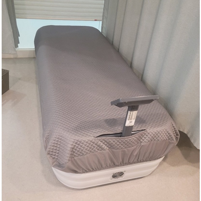 수치료기 HAS 1300 - 아쿠아베드 병원침대커버 (맞춤제작) / 0619 그레이 (순면)