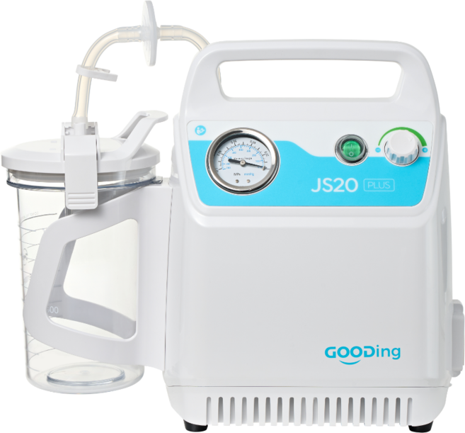 JS20 PLUS 석션기 가정용 의료용 병원용 중형 석션 썩션 흡인기 코 콧물 비염 축농증 기도 가래 빼는 제거 기계 흡입기 조인 메디칼 썩션기 suction, 1개