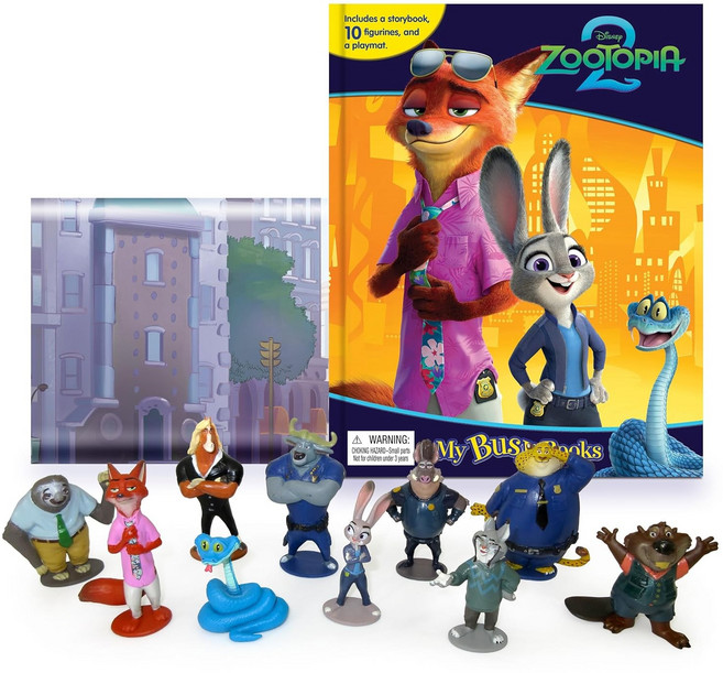 [비지북] My Busy Books 비지북 피규어북 21종 선택구매, 20. Disney Zootopia 2