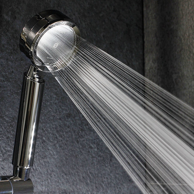 소퓨어 수압상승 샤워기헤드 STRONG8 미세물줄기, 1개, 크롬