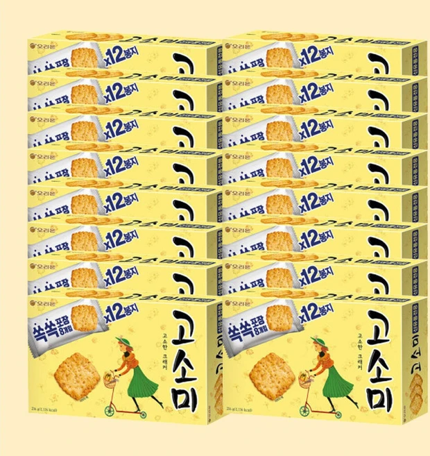 오리온 고소미, 216g, 16개 - 쿠팡