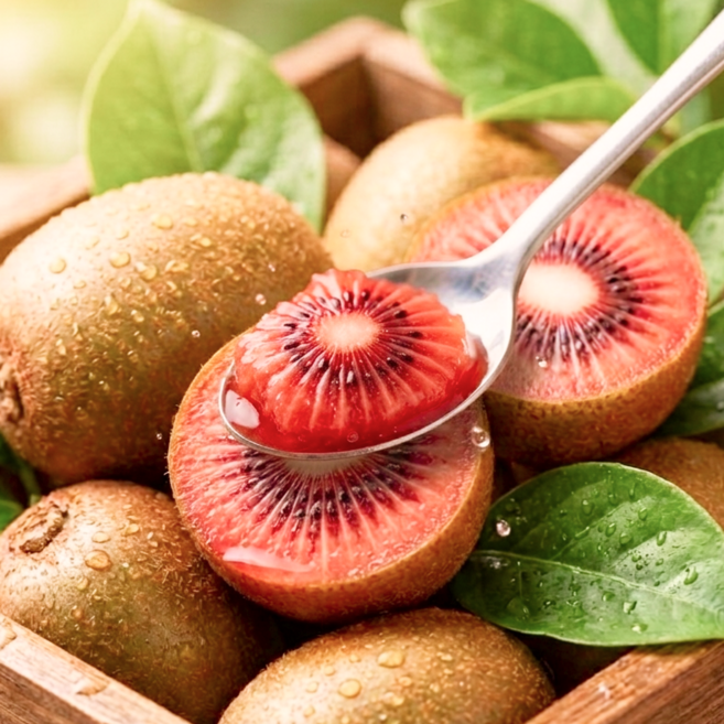 [봄맞이특가] 초고당도 루비 레드 키위, 1박스, 5과