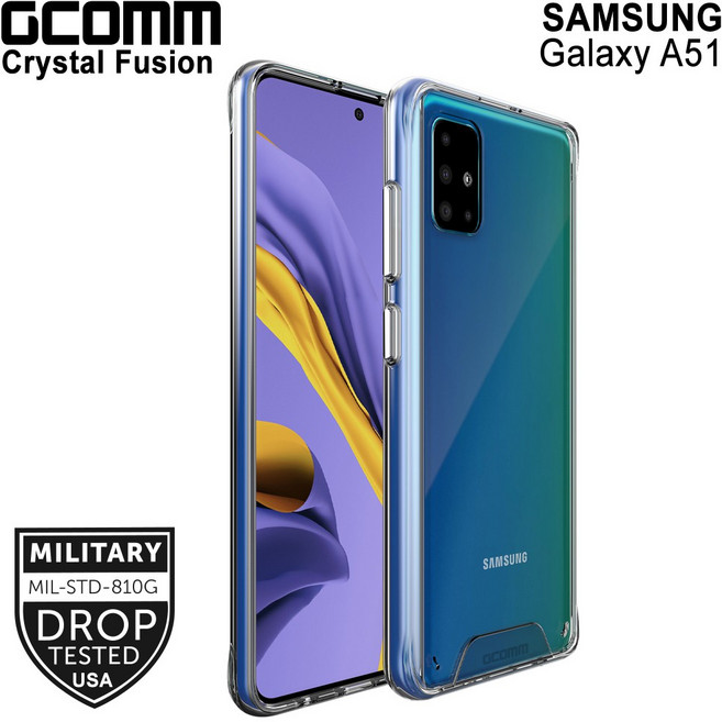 GCOMM Galaxy A51 4G 晶透軍規防摔殼 Crystal Fusion