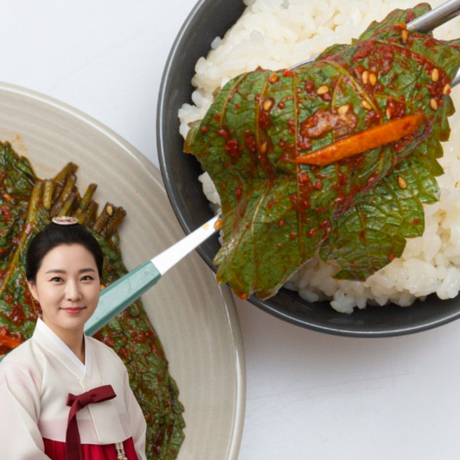 국내산 더좋은 깻잎김치, 1개, 500g