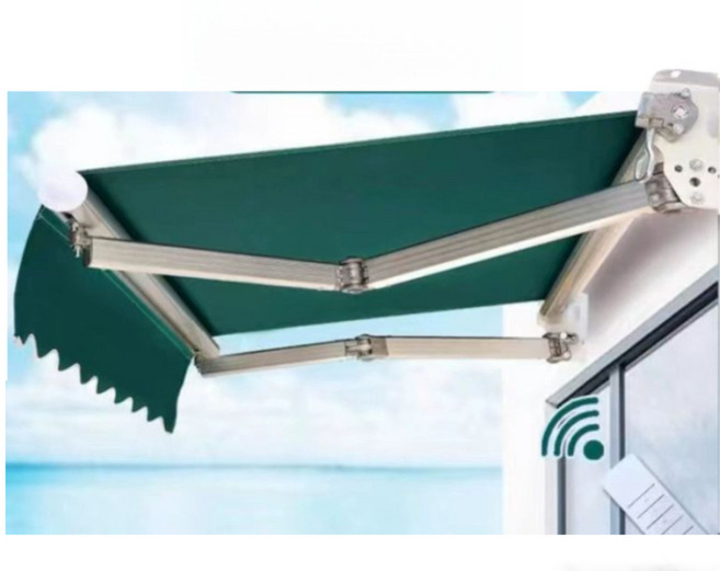 수동 접이식 차양막 상가용 어닝 상가어닝 조립식 처마, 업그레이드 모델 벽면6m확장3m