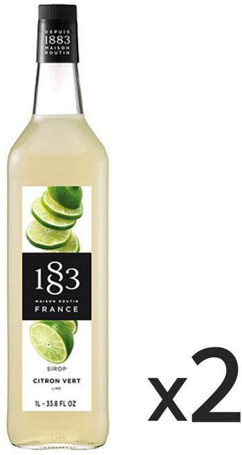 1883 라임 시럽 1L x 2개