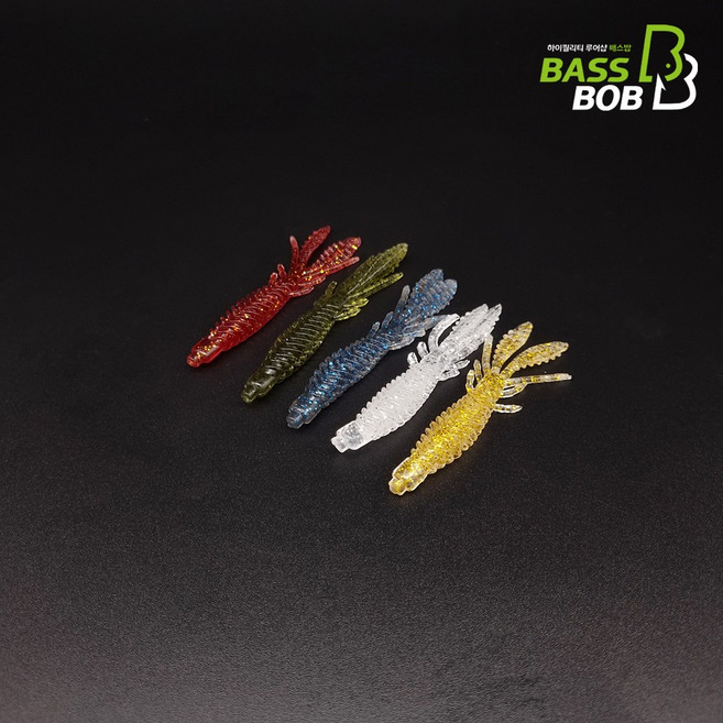 [배스밥] 쉬림프 플로팅 배스웜 배스낚시 송어낚시, SHRIMP WORM -4, 1개