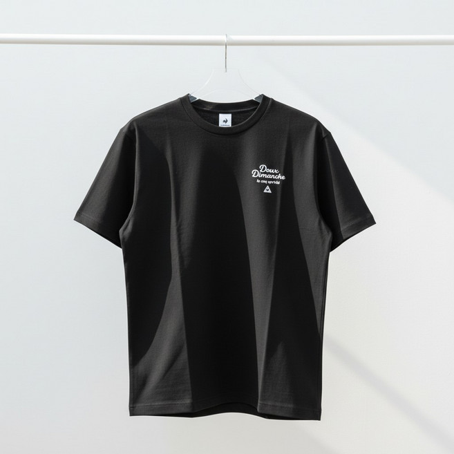 르꼬끄 유니 백그래픽 루즈핏 반팔티 26SS (블랙)