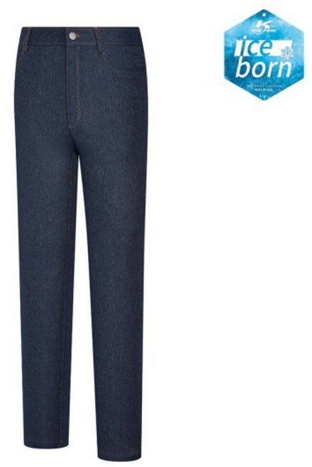 남성 여름 아이스본 냉감 메쉬 인디고 데님 청바지 KSC999TP2M