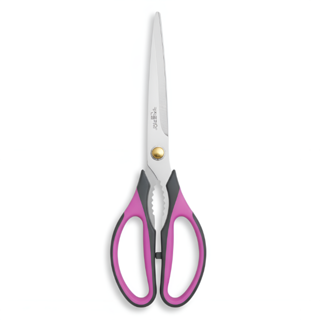 키친플라워 바이올렛 다용도 주방가위, 1개