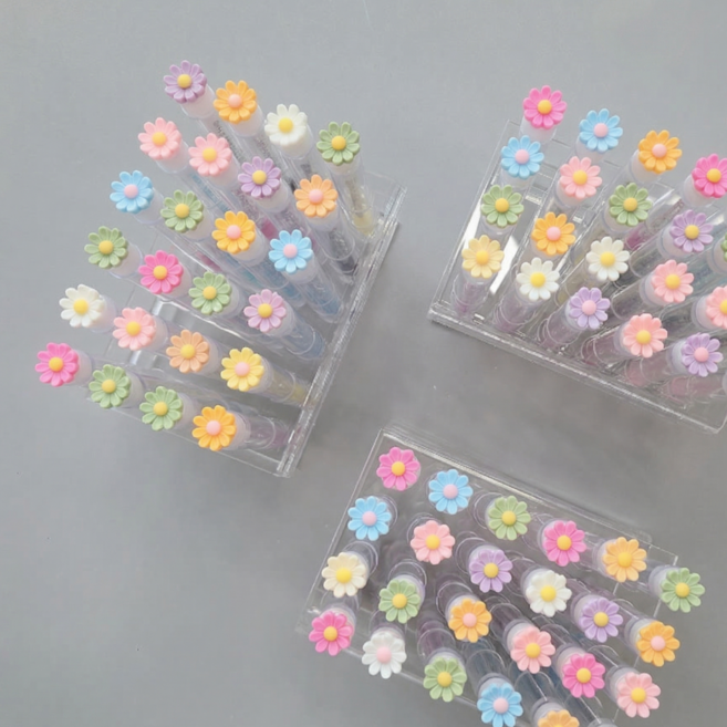 꽃밭 속눈썹 브러쉬 땅콩브러쉬 반짝이 속눈썹펌 속눈썹연장, 10개, 플라워