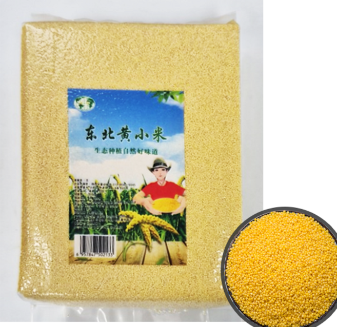 중국 황소미 좁쌀 2.5kg, 1개