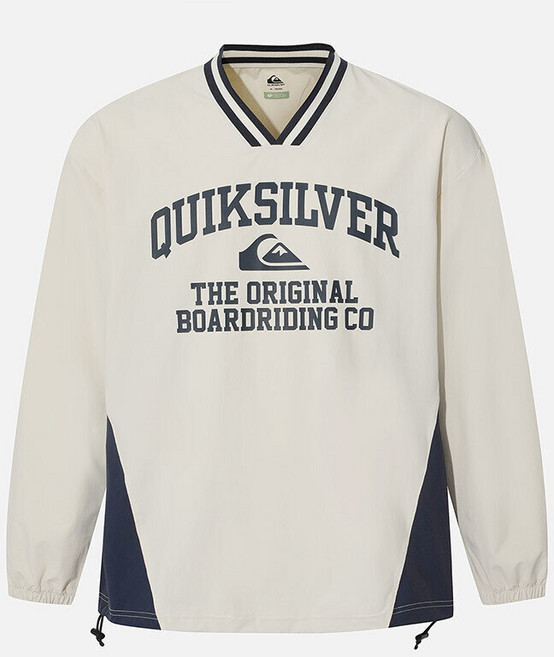 보드라이더스 퀵실버 OPPOSITE BLOCK 우븐 맨투맨 (QG11LT513WEG)_CA