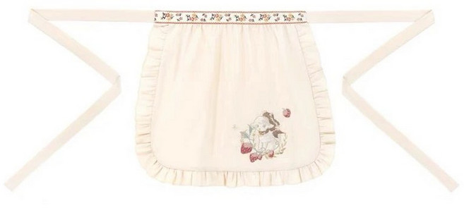 알프스 소녀 원피스 하이디 목장 스카프 복고의상 투피스, 앞치마