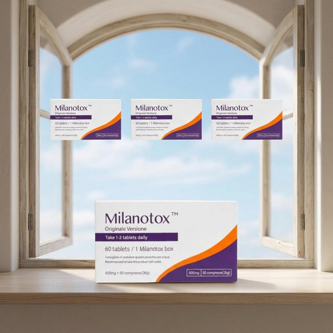 밀라노톡스 내돈내산 후기 밀라노톡스정 Milanotox, 4개, 60정