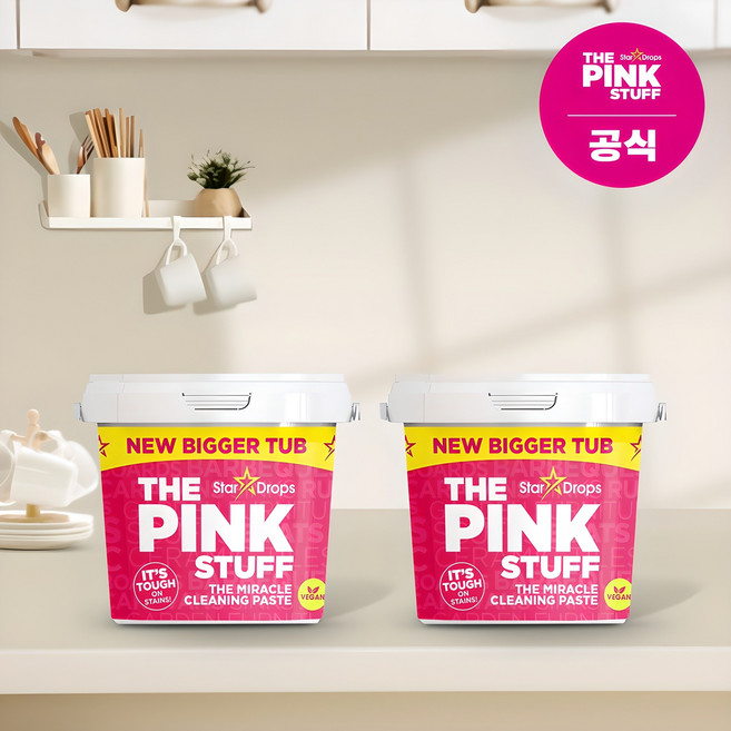 핑크스터프 만능클리너 페이스트클리너, 850g, 2개
