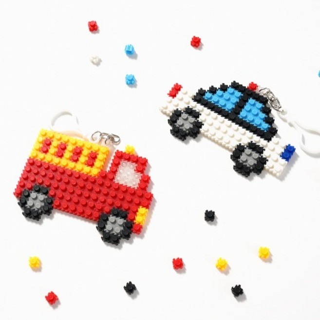 [문구티쳐] 민화샵 디폼블럭 자동차 (2세트) 8mm, 디폼블럭_자동차2세트