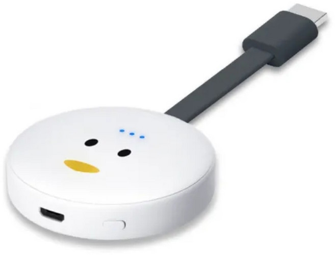 4K無線投影HDMI電視棒(適用iPhone/iPad/手機/平板/筆電投影), 1個, M100 Plus小鴨