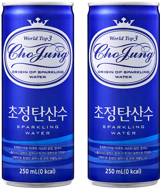 초정탄산수, 250ml, 30개