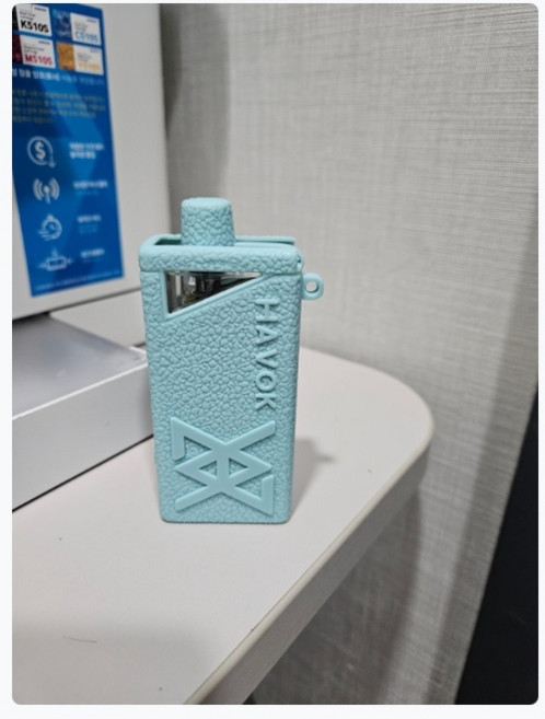 유웰 하복 SE 하보크 실리콘 케이스, 1개, 티파니블루[HAVOK]