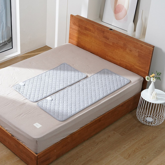 탄소 카본 여행용 휴대용 전자파 차단 원적외선 프렌체 투어 전기 매트 요 1인용 L/라지, M/미디엄 (45x100) 초경량 600g 그레이