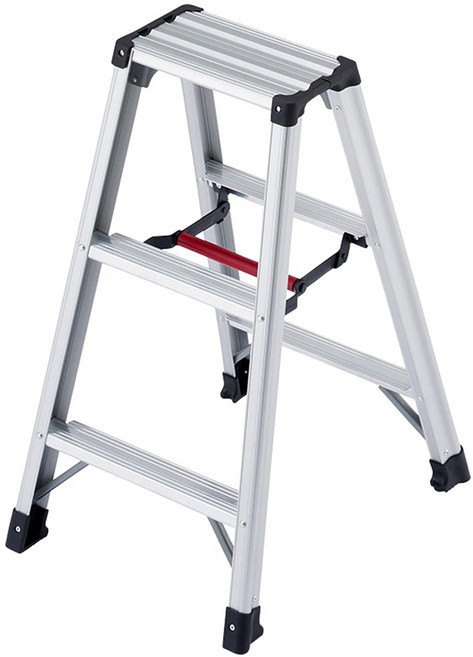 하세가와 아시가루 원터치 접이식 A형 경량 사다리 3단