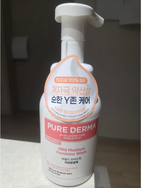 온더바디 퓨어더마 모이스처 여성청결제, 300ml, 1개
