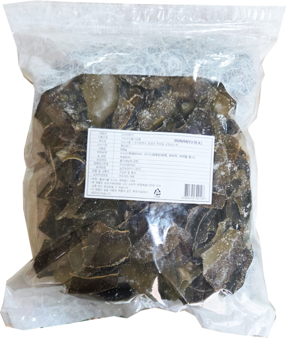 [덕소식품]갓튀긴 다시마 튀각부각 500g 달콤 고소한맛, 1개, 500g(1개)