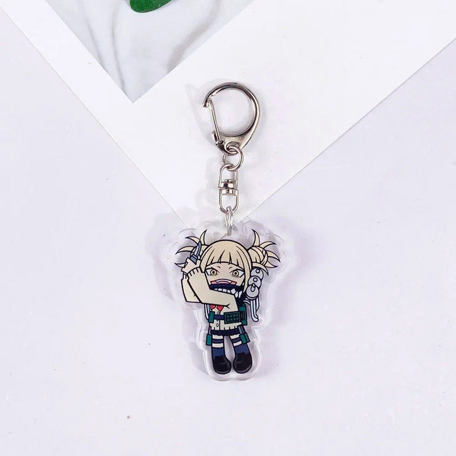 나의히어로 아카데미아 나히아 히로아카 캐릭터 아크릴 키링 비공식 굿즈, 3, 5 cm