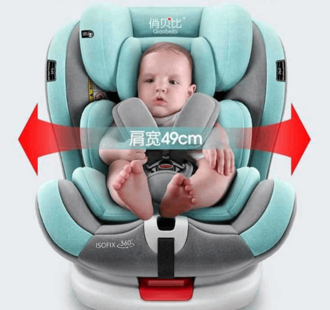 360도 회전형카시트 유아카시트 주니어카시트, 그레이 확장형 360도 회전  170° 앞뒤, 1개
