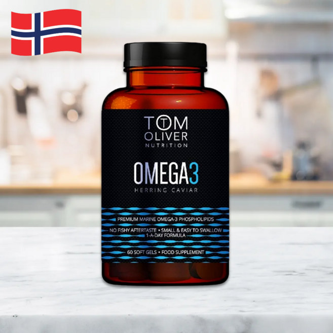 노르웨이 프리미엄 헤링오일 357.5mg 오메가11 60캡슐, 1개, 60정