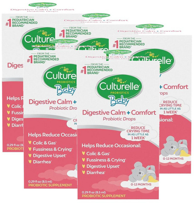 컬처렐 베이비 다이제스티브 캄 앤 컴포트 프로바이오틱스 Culturelle Digestive Calm Comfort, 5개, 8.5ml