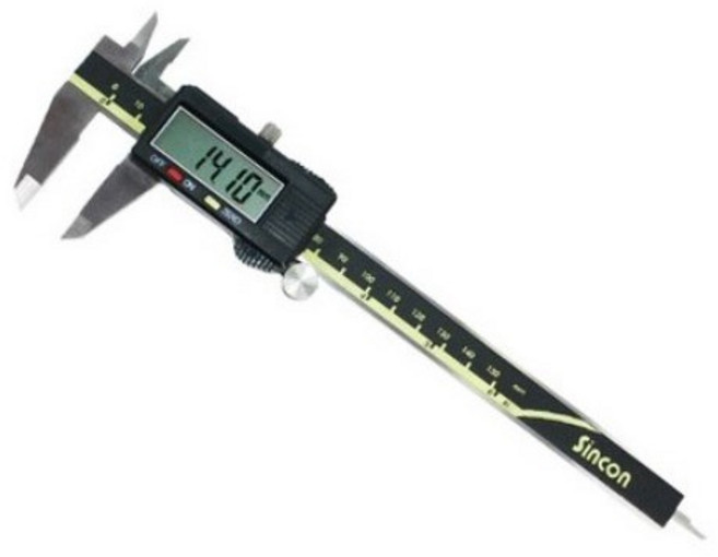 디지메킬캘리퍼스 SD500-150PRO, 1개, 실버