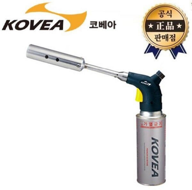 코베아 가스토치 KT-2020 오토캐논 자동점화 화력조절 원터치결합 부탄 가스 토치 캠프파이어 840950, 코베아 가스토치 KT-2020 오토캐논 자동점화 화력조