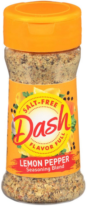 대시 무염 시즈닝 블렌드 레몬 페퍼 70.87그램 Dash Salt-Free Seasoning Blend Lemon Pepper 2.5 Ounce, 73g, 1개