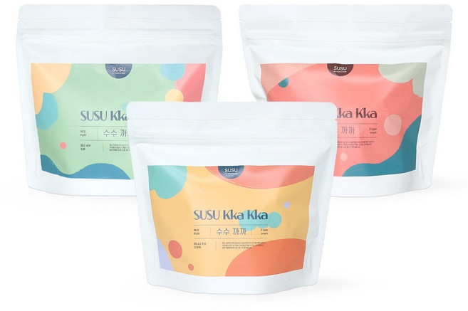 강아지뻥튀기 수제 간식 수수까까, 황태 새우 파래, 30g, 1개