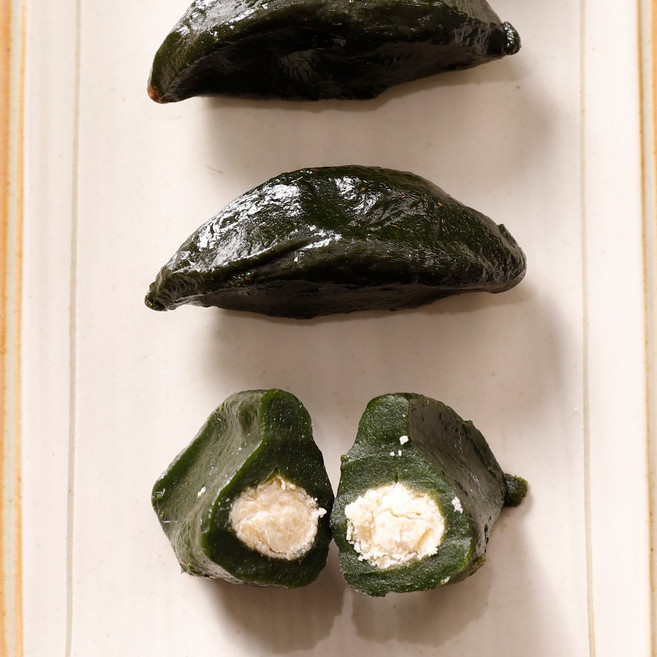 영광 다송 모싯잎 모시송편 기피 가루 동부 간식대용 20개입, 1kg, 1개