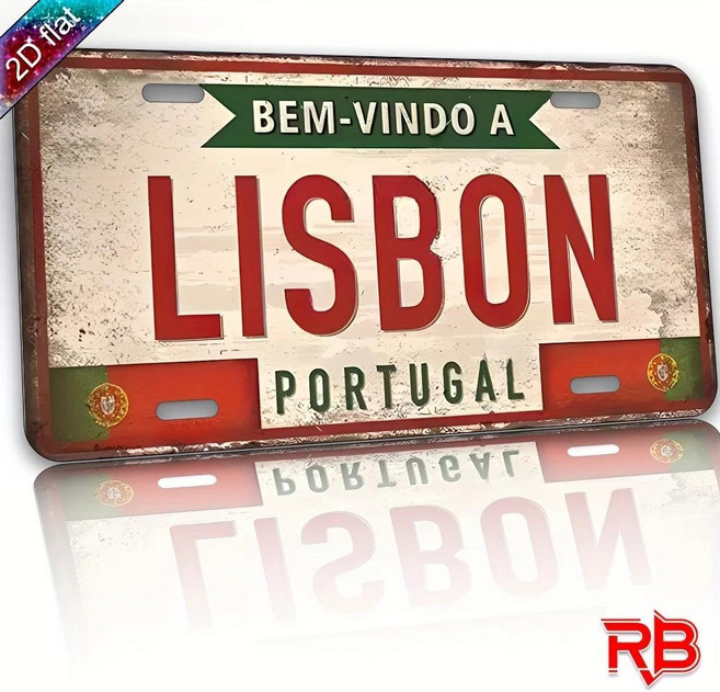 닭 그래픽이 풍화된 알루미늄 번호판 시골 주방 정원 창고 농장 시장에 농장에서 테이블까지 테마, 1개, 색상: 2. 2 / 크기: A. 15x30cm