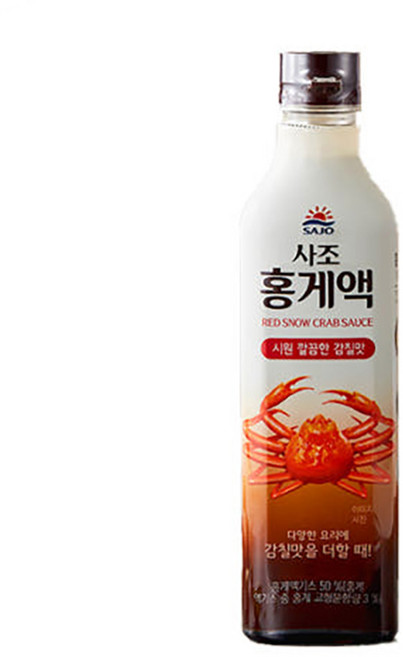 [사조대림] 해표 홍게액 900g x12개, 12개