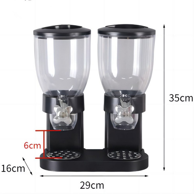 시 보관 디스펜서 곡물 오트밀 호텔 b 견과류 뷔페 조식, 1개