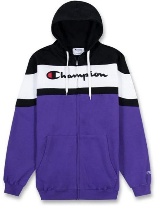 챔피온 남성용 빅앤톨 풀지퍼 후드 클래식 자수 로고 132395