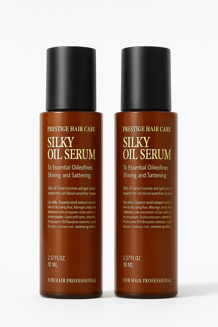 [본사출고] 끈적임없이 향기로운 커리쉴 실키 헤어오일 세럼, 2개, 70ml