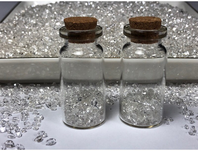 赫基蒙鑽石水晶原礦 閃靈鑽 Herkimer Diamond 雙尖白水晶 巴基斯坦高品質透明晶體 能量原石