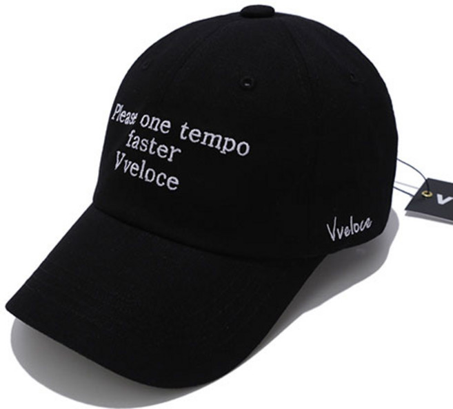 뷔벨로체 PV 로우핏 볼캡 블랙