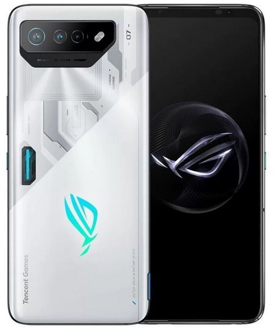 에이수스 ROG7 게이밍폰 로그폰 아수스 로그7 스냅드래곤8 Gen2 중국판 새상품, 12GB 256GB, 화이트, 256GB